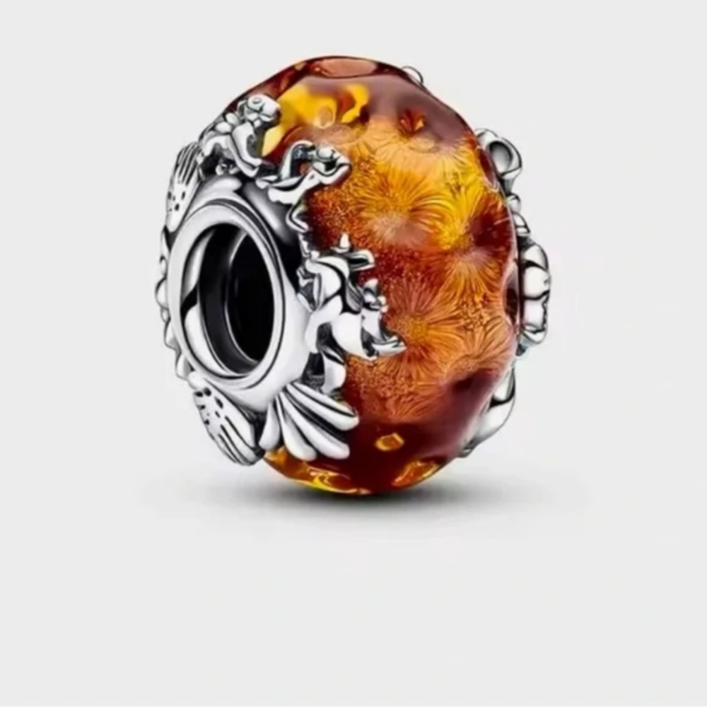 Pandora Lion King Murano Glass Charm